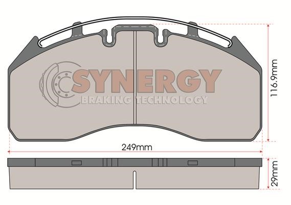 Juratek SYN3311 Brake Pad Set, disc brake SYN3311