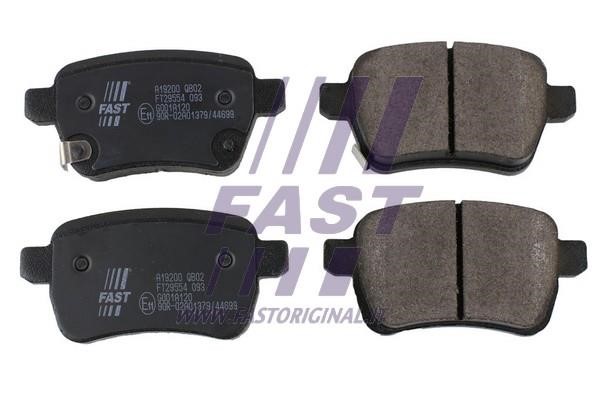 Fast FT29554 Brake Pad Set, disc brake FT29554