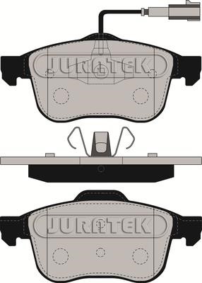 Juratek JCP8299 Brake Pad Set, disc brake JCP8299