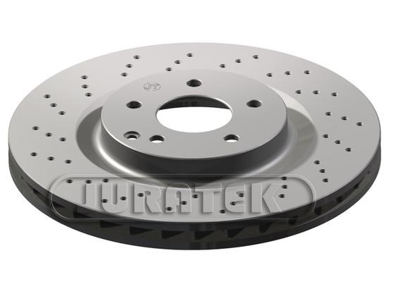 Juratek MER158 Front brake disc ventilated MER158