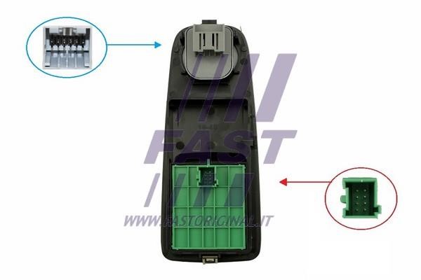 Power window button Fast FT82240