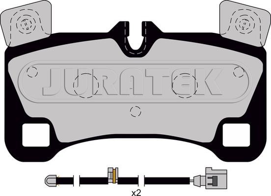 Juratek JCP065 Brake Pad Set, disc brake JCP065