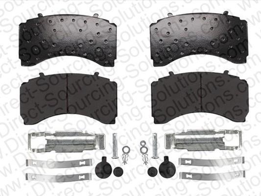 DSS 460038 Brake Pad Set, disc brake 460038