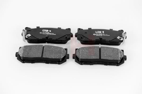 GH-Parts GH-411720 Brake Pad Set, disc brake GH411720