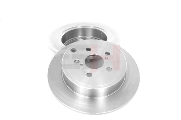 Rear brake disc, non-ventilated GH-Parts GH-424511