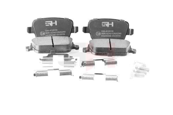 GH-Parts GH-412019 Brake Pad Set, disc brake GH412019
