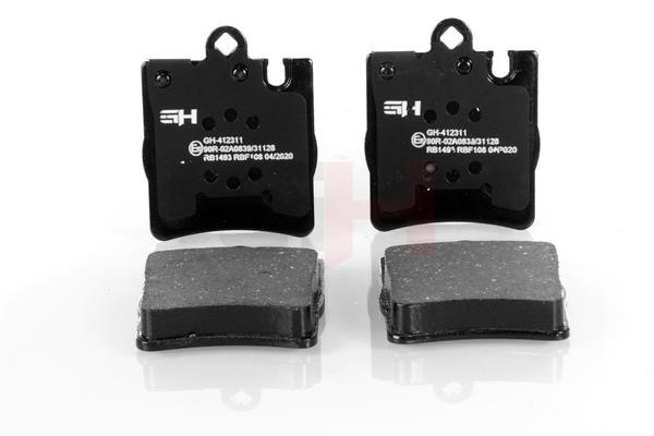 GH-Parts GH-412311 Brake Pad Set, disc brake GH412311