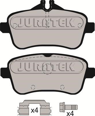 Juratek JCP8198 Brake Pad Set, disc brake JCP8198