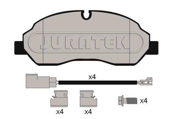 Juratek JCP8061 Brake Pad Set, disc brake JCP8061