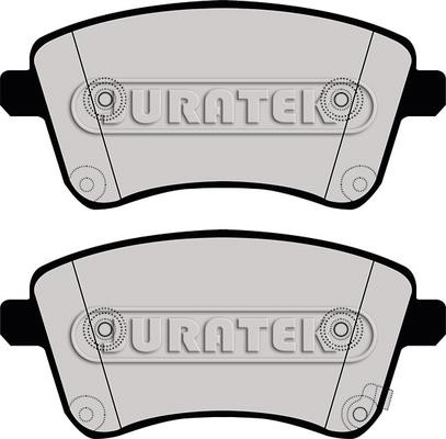 Juratek JCP4339 Brake Pad Set, disc brake JCP4339