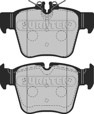 Juratek JCP8319 Brake Pad Set, disc brake JCP8319