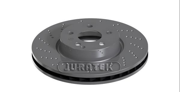 Juratek MER308 Front brake disc ventilated MER308