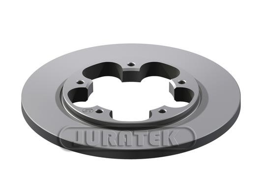 Juratek FOR187 Rear brake disc, non-ventilated FOR187