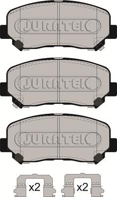 Juratek JCP8293 Brake Pad Set, disc brake JCP8293