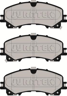 Juratek JCP8095 Brake Pad Set, disc brake JCP8095