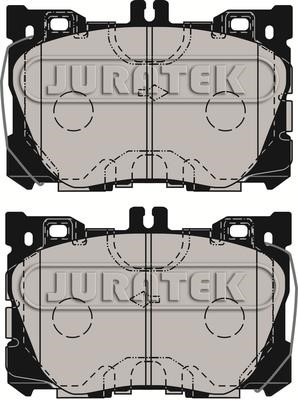 Juratek JCP8238 Brake Pad Set, disc brake JCP8238