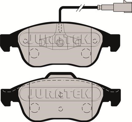 Juratek JCP097 Brake Pad Set, disc brake JCP097