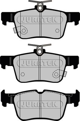 Juratek JCP8155 Brake Pad Set, disc brake JCP8155