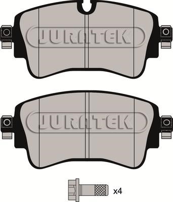 Juratek JCP8164 Brake Pad Set, disc brake JCP8164