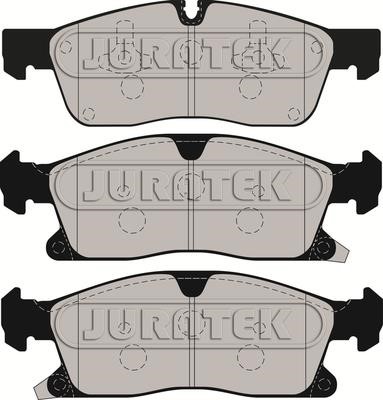 Juratek JCP8117 Brake Pad Set, disc brake JCP8117