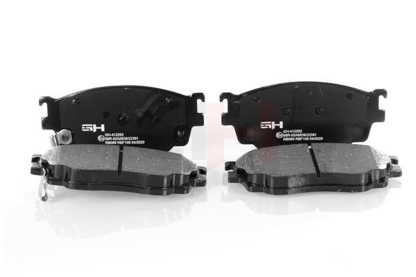 GH-Parts GH-412252 Brake Pad Set, disc brake GH412252