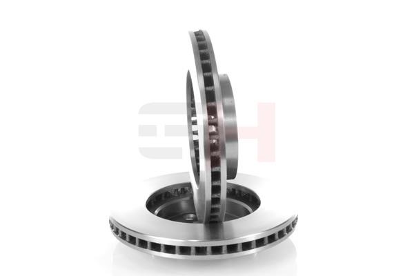 Front brake disc ventilated GH-Parts GH-404554