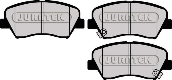Juratek JCP8113 Brake Pad Set, disc brake JCP8113