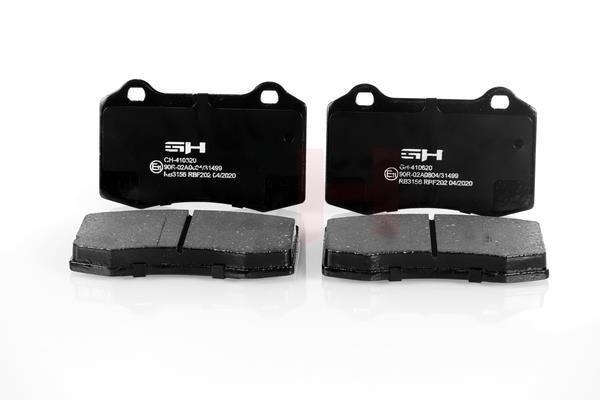 GH-Parts GH-410620 Brake Pad Set, disc brake GH410620