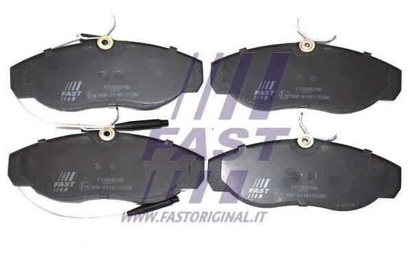 Fast FT29007HD Brake Pad Set, disc brake FT29007HD