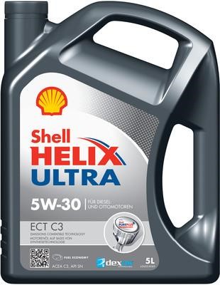 Shell 550042845 Engine oil Shell Helix Ultra ECT 5W-30, 5L 550042845