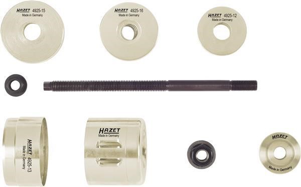 Hazet 4925-2505/9 Mounting Tool Set, silent bearing 492525059