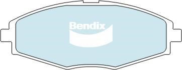 Bendix USA DB1368 GCT Brake Pad Set, disc brake DB1368GCT
