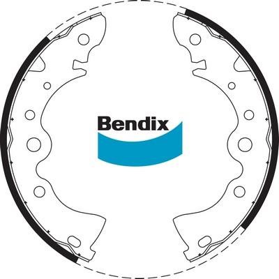 Bendix USA BS1598 Brake shoe set BS1598