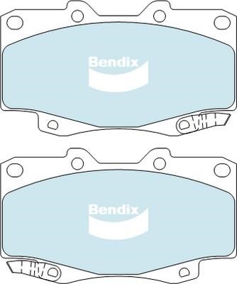 Bendix USA DB1739 -4WD Brake Pad Set, disc brake DB17394WD