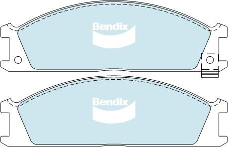 Bendix USA DB438 HD Brake Pad Set, disc brake DB438HD