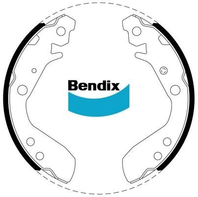 Bendix USA BS5012 Brake shoe set BS5012