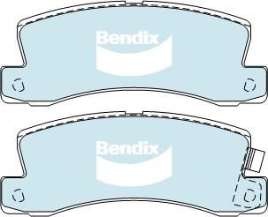 Bendix USA DB422 HD Brake Pad Set, disc brake DB422HD