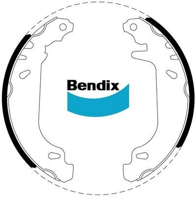 Bendix USA BS1804 Brake shoe set BS1804