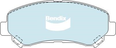 Bendix USA DB1946 -4WD Brake Pad Set, disc brake DB19464WD