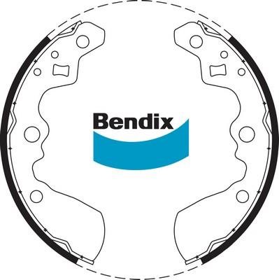 Bendix USA BS1684 Brake shoe set BS1684