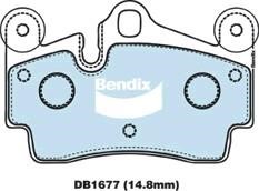 Bendix USA DB1677 ULT Brake Pad Set, disc brake DB1677ULT