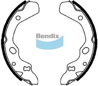 Bendix USA BS1671 Brake shoe set BS1671
