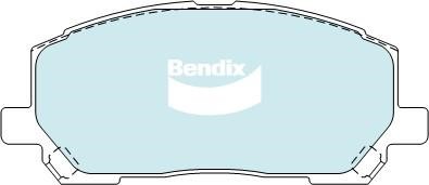 Bendix USA DB1488 HD Brake Pad Set, disc brake DB1488HD