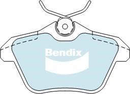 Bendix USA DB2038 HD Brake Pad Set, disc brake DB2038HD