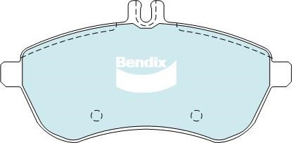 Bendix USA DB2181 GCT Brake Pad Set, disc brake DB2181GCT