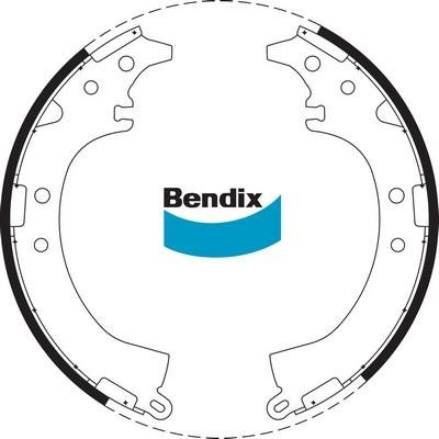 Bendix USA BS1659 Brake shoe set BS1659