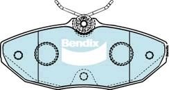 Bendix USA DB1514 GCT Brake Pad Set, disc brake DB1514GCT