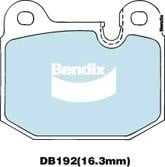 Bendix USA DB192 GCT Brake Pad Set, disc brake DB192GCT