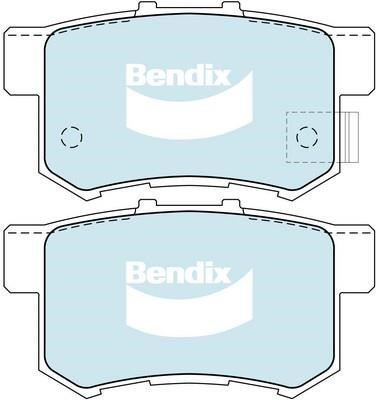 Bendix USA DB1230 GCT Brake Pad Set, disc brake DB1230GCT