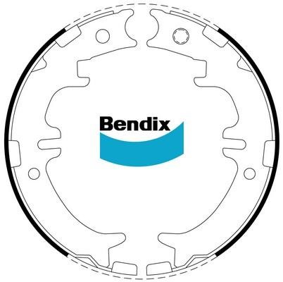 Bendix USA BS1794 Parking brake shoes BS1794